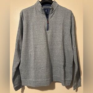 JOHNNIE O LS 1/4 ZIP SWEATER- Men’s XL, blue/gray
Like New, Never Worn